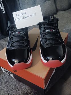 Air Jordan 11 Low "BRED" NEW..NEW. SIZE 13