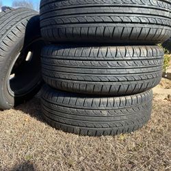 Fairly New Tires and rims 