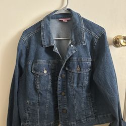 Womens Jean Jacket sz 14