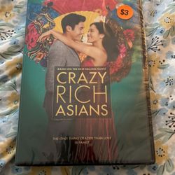 DVD movie crazy Rich Asians