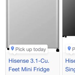 Hisense Mini Fridge With Freezer