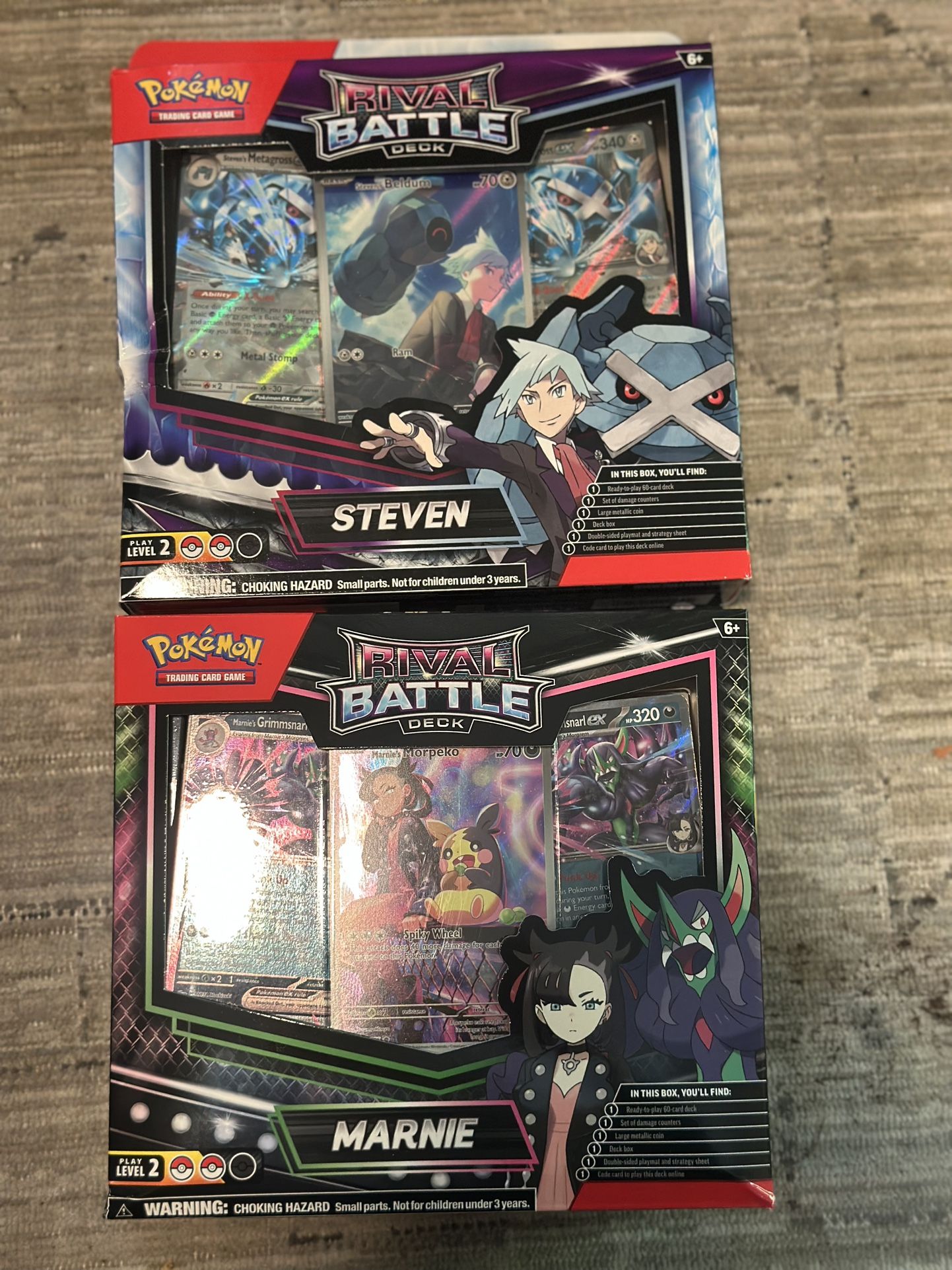 Pokémon Rival Battle Deck Steve And Marnie