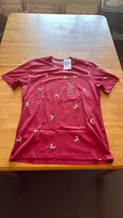 New Nike Tiger Woods Frank Red Shirt AoP Men’s M Medium