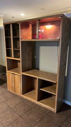 Aspen Furniture Wooden Wall Unit