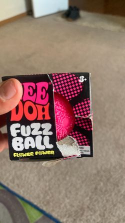 Real needoh fuzz ball flower power