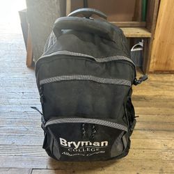 Black School Roller/Backpack 
