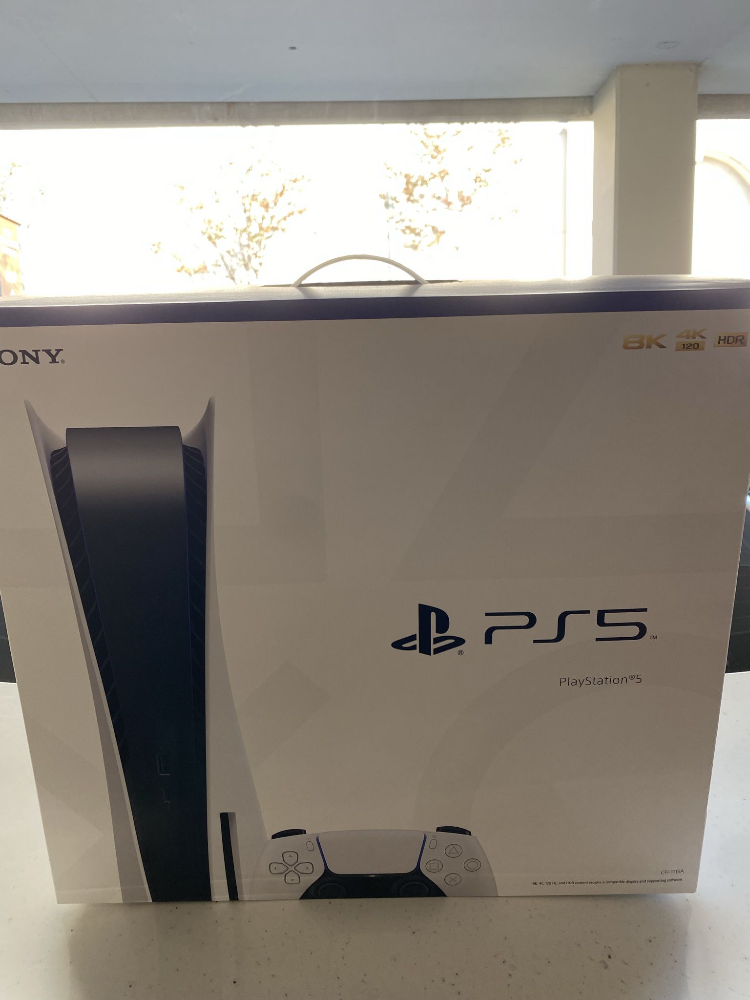 PlayStation 5  PS5 Disk Edition In Hand 