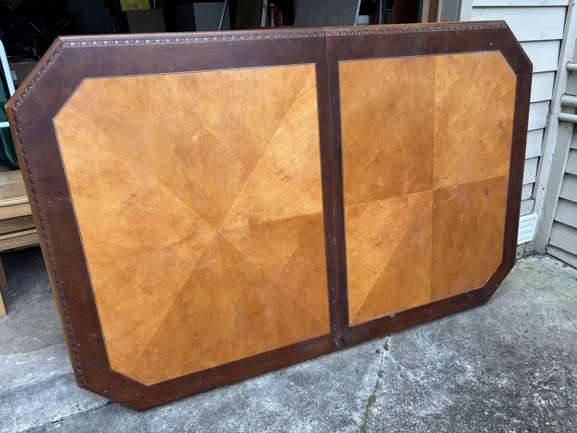 sturdy antique table top