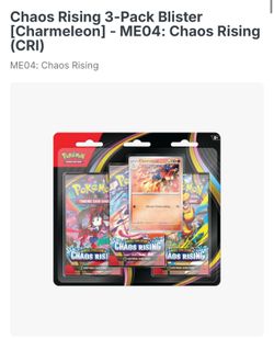 Chaos Rising 3-Pack Blister [Charmeleon]