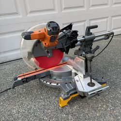 Used RIDGID 15 Amp 12 in. Corded Sliding Miter Saw