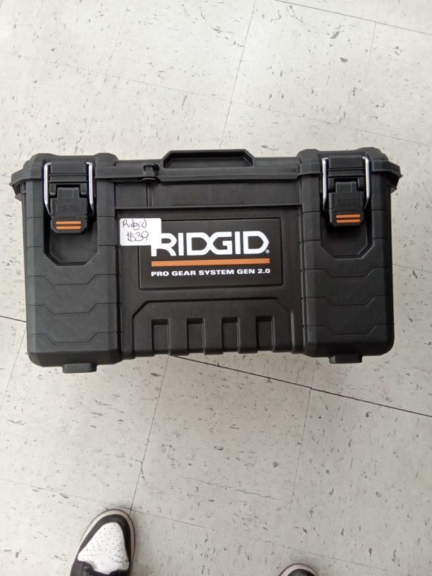 Ridged Tool Box