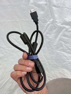High Speed HDMI Cable w/ Ethernet & Noise Filters – TV / Monitor / Gaming / Laptop