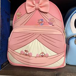 Loungefly Disney Princess Cinderella Pink Dress Mini Backpack