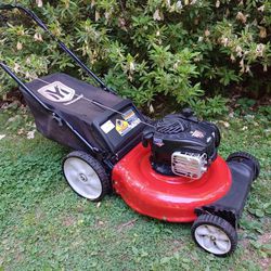 Lawnmower 21" Gas Push Lawn Mower With Bag 