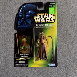 1996 Kenner Star Wars POTF2 Princess Leia Organa (Jabba prisoner ) – Carded – Local Pickup 91775