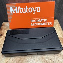Mitutoyo Digimatic Micrometer Black Hard Storage Case