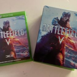💥 Battlefield V (Xbox One) Game & Steelbook- Mint Condition $20