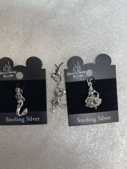 Disney Sterling Silver Charms 