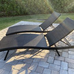 Member’s Mark Wicker Chaise Loungers