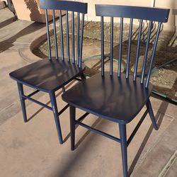 Set of 2 Dark Blue Windsor Dining Chair - Threshold™