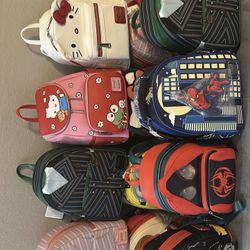 5 Loungefly + Toothless Loungefly Wallet NWT EPIC UNIVERSAL