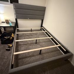 Full Size bed Frame And mattress