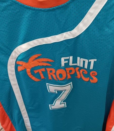 Coffee Black Flint Tropics Semi-Pro Movie Basketball Jersey – The