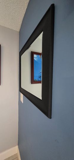 Wall  beveled mirrow