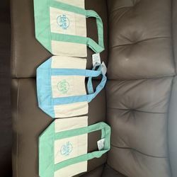 Trader Joe’s Mini Pastel Tote Bags 