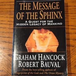 The Message of the Sphinx by Hancock & Bauval Hardcover Ancient Egypt
