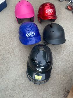 Kids baseball/ softball helmets $10 each