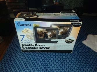 Double  ecran lecteur dvd