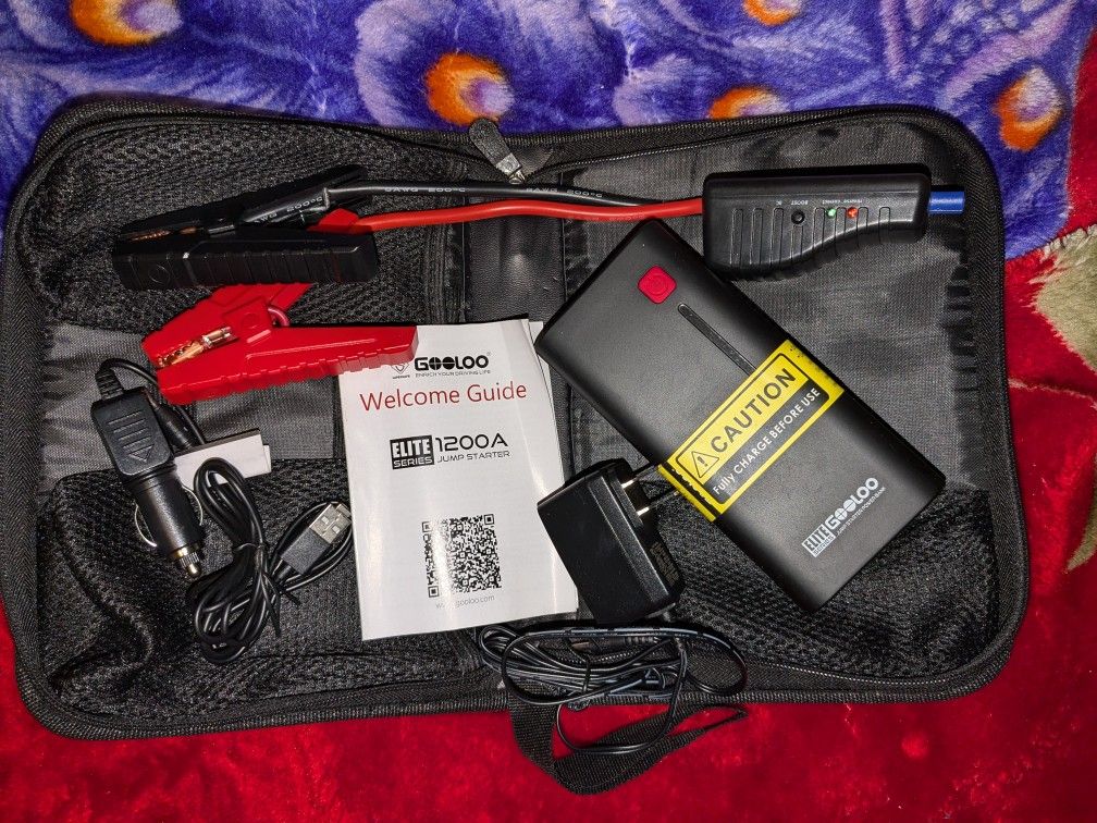 GOOLOO Jump Starter 1200a Elite Series