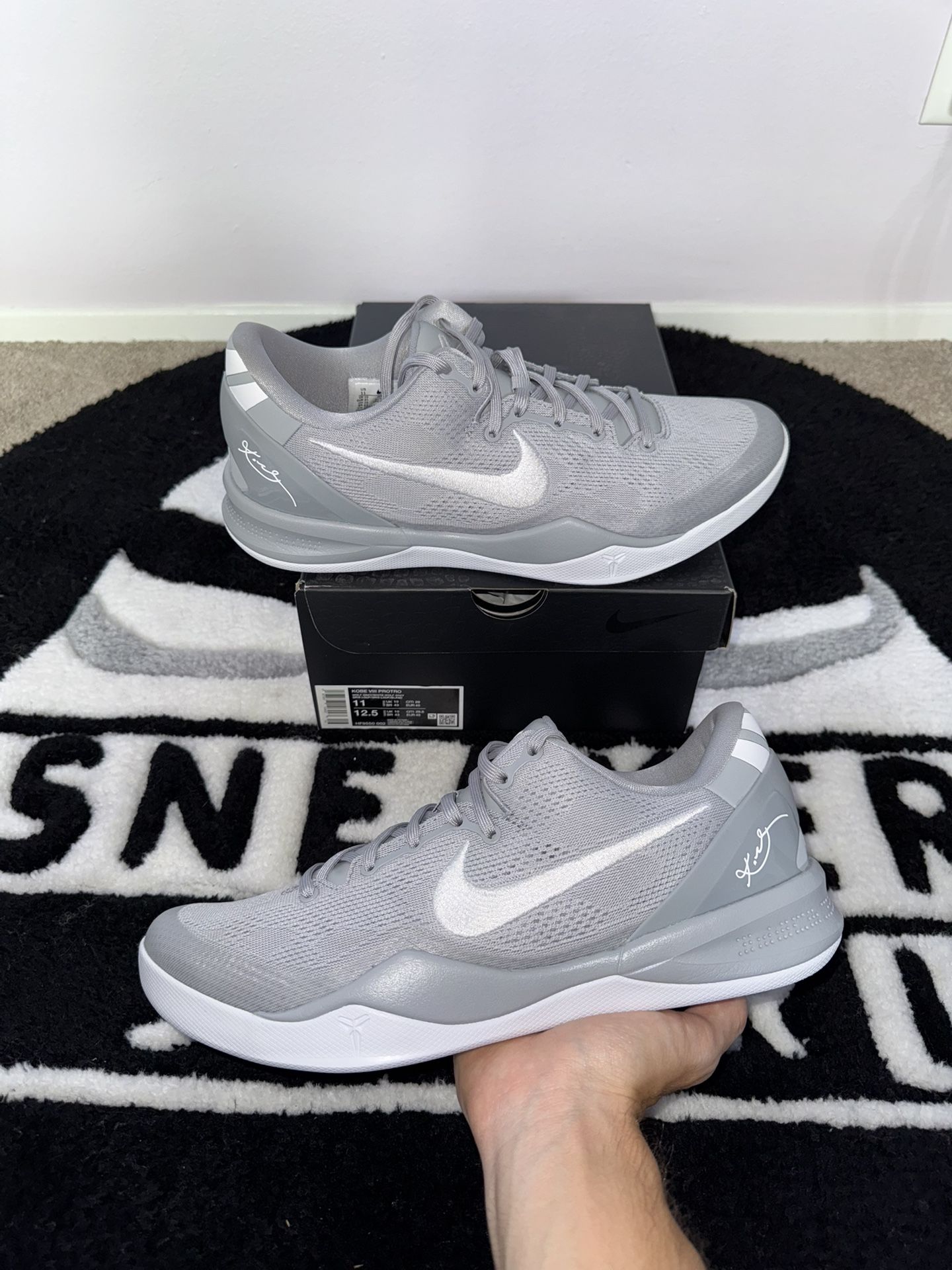 Nike Kobe 8 Protro Wolf Grey (Size 11)