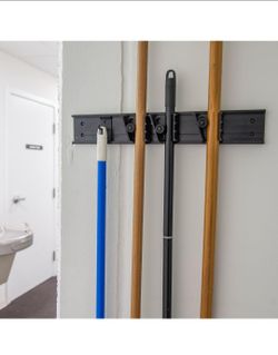 Roll 'N Grip Broom and Brush Holder