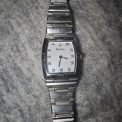 Lady's Bulova Watch With Diamond Box Included 