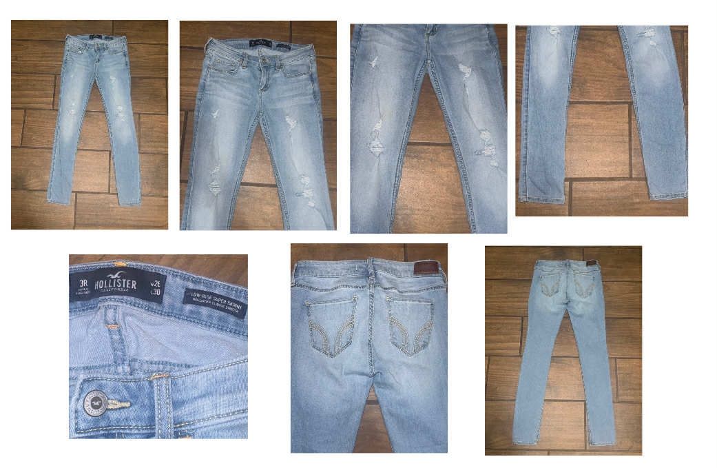 Hollister Low Rise Super Skinny Hollister Classic stretch Size 3R W26 L30