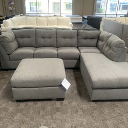 New Grey Sectional Couch 