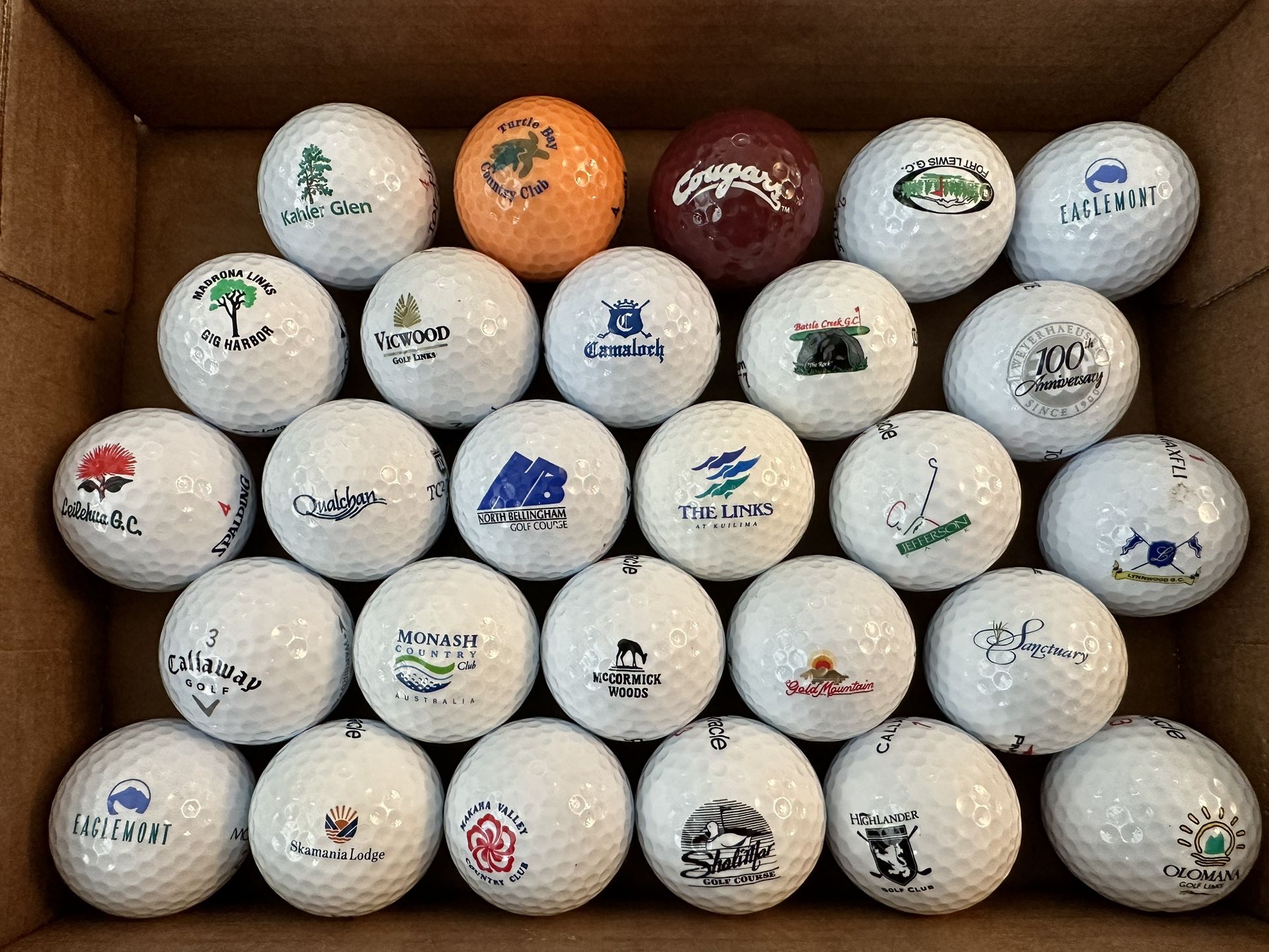 Country Club Golf Balls