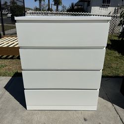 White dresser