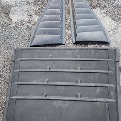 1981 Supra Celica 3 Peace Louvers With Rear Top Bracket