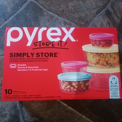 Pyrex Simply Store 10 Piece Storage Set