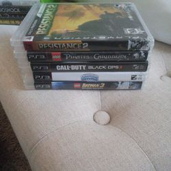 4 PS3 GAMES