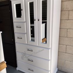 White Wardrobe Closet - New