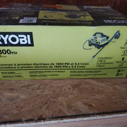 Ryobi 1800 Psi Pressure Washer (Brand New)