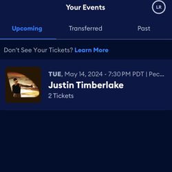 Justin Timberlake Tix