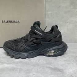 Balenciaga Track Black Runners 