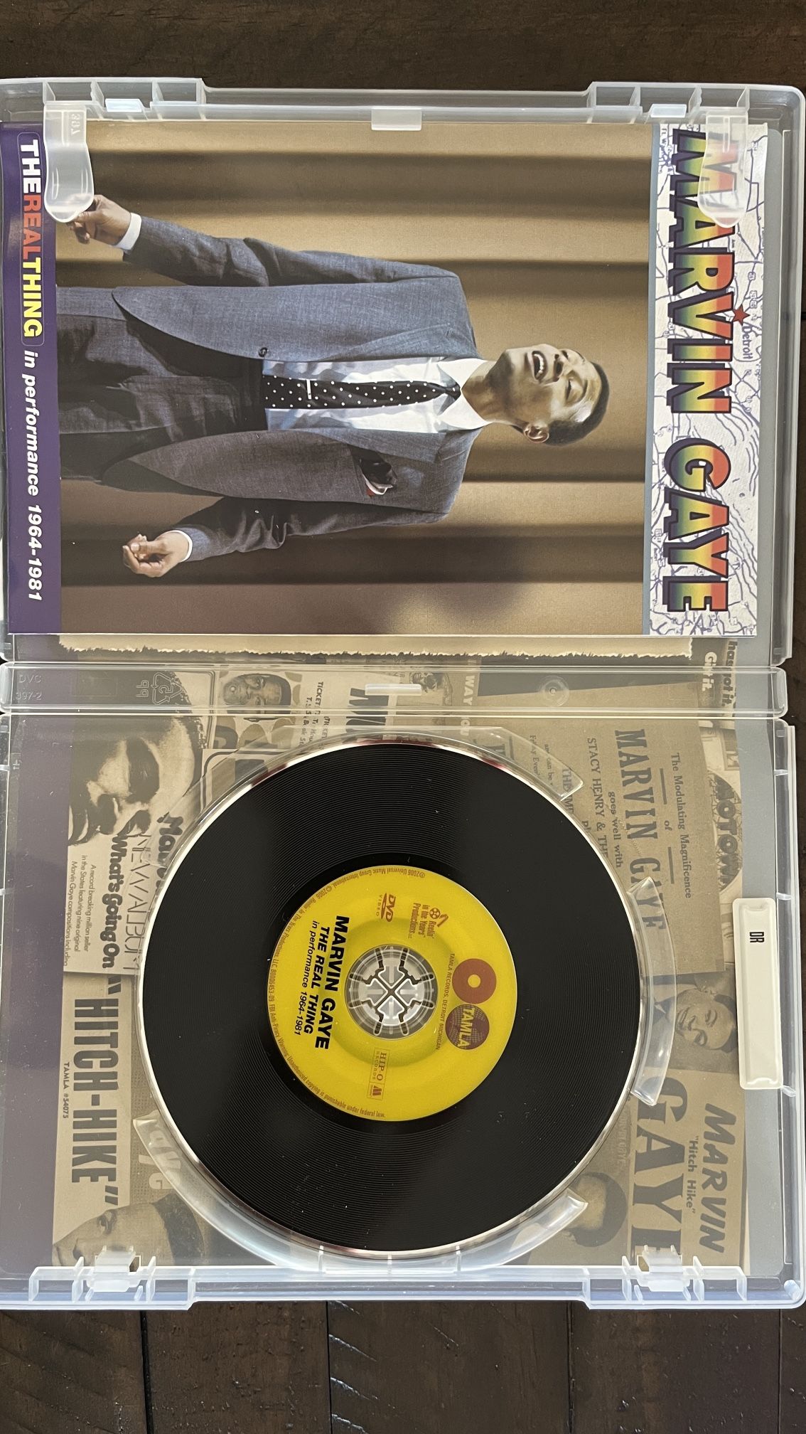 Marvin Gaye The Real Thing In Performance 1(contact info removed) DVD