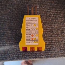 NEW A W SPERRY INSTRUMENTS 3 WIRE CIRCUIT ANALYZER CA-300A