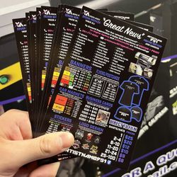 Business Cards, Yard Signs, Banners, Car Magnets, Menus, Posters, Flyers